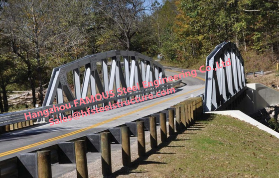ΚΙΝΑ Αμφίβια γέφυρα ζευκτόντων χάλυβα, γαλβανισμένη προστασία επιφάνειας καυτής εμβύθισης γεφυρών αναστολής ζευκτόντων προμηθευτής