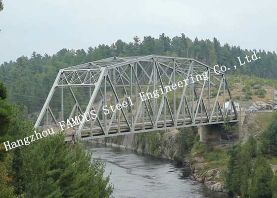ΚΙΝΑ Περπατώντας γέφυρα ζευκτόντων χάλυβα, προκατασκευασμένη πεζός απλή δομή γεφυρών χάλυβα προμηθευτής