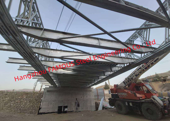 ΚΙΝΑ Ασημένια γαλβανισμένη ατσάλινη γέφυρα για βιομηχανικές εφαρμογές προμηθευτής