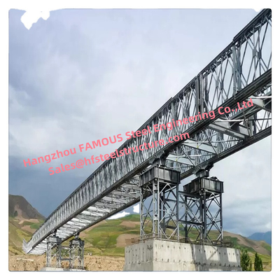 ΚΙΝΑ Ασημένια γαλβανισμένη ατσάλινη γέφυρα με προσαρμοσμένη χωρητικότητα φορτίου προμηθευτής