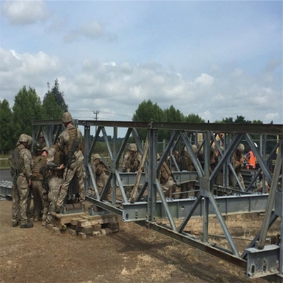 ΚΙΝΑ SSR προσωρινή ατσάλινη γέφυρα σύνδεσης γρήγορης συναρμολόγησης στρατιωτικό Bailey προμηθευτής