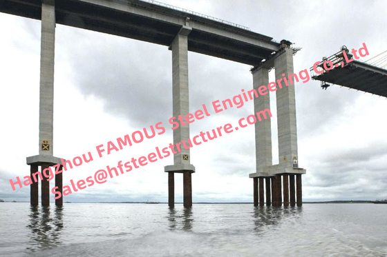 ΚΙΝΑ Κινητή προκατασκευασμένη δομικού χάλυβα γεφυρών αποβαθρών επεξεργασία σωληνώσεων στηλών συναρμογών ενισχυτική προμηθευτής