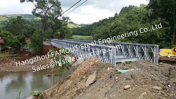 ΚΙΝΑ Υψηλής αντοχής 321/HD200 επιφάνειας γεφυρών της Bailey χάλυβα καυτής εμβύθισης γαλβανισμένος τύπος προστασίας προμηθευτής