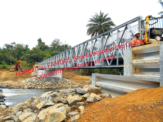 ΚΙΝΑ Σύγχρονη δομική γαλβανισμένη χάλυβα εύκολη εγκατάσταση κατασκευής έκτασης γεφυρών ενιαία προμηθευτής