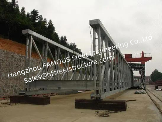 ΚΙΝΑ Προ-κατασκευασμένο προσωρινό μορφωματικό πρόγραμμα 200 Overcrossing χάλυβα γεφυρών ελαφρύ τύπος προμηθευτής
