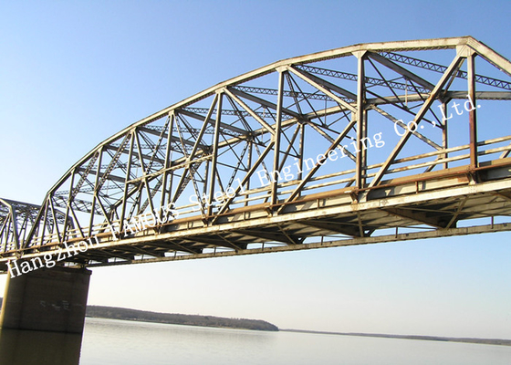 ΚΙΝΑ Γαλβανισμένη επιφάνεια αντιδιαβρωτική δομή πλαισίων σύγχρονου σχεδίου γεφυρών ζευκτόντων χάλυβα προμηθευτής
