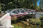 Αμφίβια γέφυρα ζευκτόντων χάλυβα, γαλβανισμένη προστασία επιφάνειας καυτής εμβύθισης γεφυρών αναστολής ζευκτόντων προμηθευτής