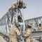 SSR προσωρινή ατσάλινη γέφυρα σύνδεσης γρήγορης συναρμολόγησης στρατιωτικό Bailey προμηθευτής