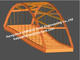 Προσωρινή γέφυρα δοκών κιβωτίων χάλυβα ορθογώνια ή τραπεζοειδής στη διατομή προμηθευτής