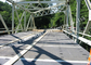 Μορφωματική γαλβανισμένη γέφυρα επιφάνεια 7.6m ζευκτόντων δομικού χάλυβα Detla πλάτος προμηθευτής