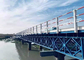 Υψηλή γέφυρα της Bailey χάλυβα χωρητικότητας φορτίων με τη χαμηλή γαλβανισμένη συντήρηση επεξεργασία επιφάνειας προμηθευτής
