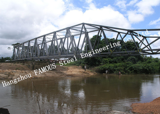 ΚΙΝΑ προκατασκευασμένη γέφυρα ζευκτόντων χάλυβα 101000m 29m ύψος που γαλβανίζεται 50 έτη ζωής του σχεδίου προμηθευτής