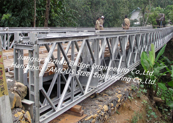 Κίνα Φορητά κατασκευασμένη μετάλλων μερών γεφυρών χάλυβα προ πρότυπα υποστήριξης CE/ASTM συστημάτων προμηθευτής
