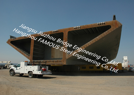 Κίνα Χάλυβα πλαισίων συγκεκριμένο σύνθετο χάλυβα δοκών κιβώτιο δομών χάλυβα γεφυρών βαρύ μορφωματικό προμηθευτής