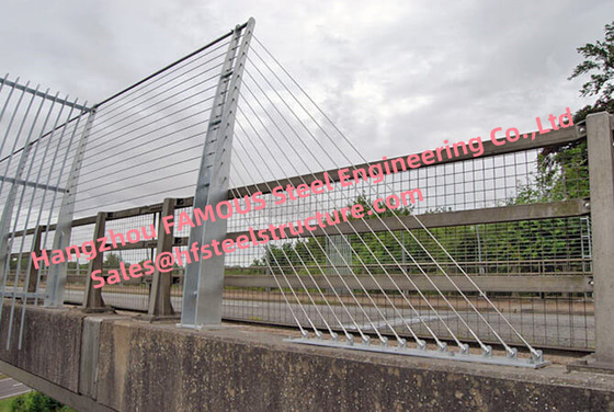 ΚΙΝΑ Σαφής έκταση Q345B χάλυβα γεφυρών αναστολής οδικών καλωδίων - δημόσιο μέσο μεταφοράς βαθμού Q460C προμηθευτής