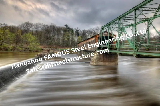 ΚΙΝΑ Μεγάλης απόστασης πόλεων ποταμών περάσματος κατασκευή της Bailey χάλυβα έκτασης γεφυρών προσυναρμολογημένη πολυ προμηθευτής