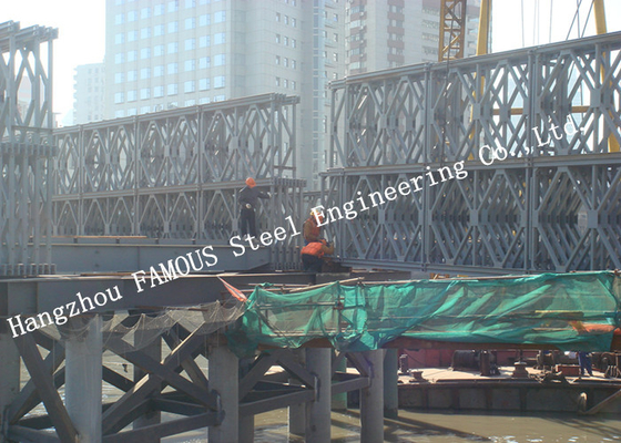 Κίνα HD200 διπλή υπόλοιπου κόσμου γεφυρών γέφυρα της Bailey χάλυβα τύπων μορφωματική που ανυψώνει την εγκατάσταση στην περιοχή προμηθευτής