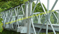 Η φορητή γέφυρα της Bailey χάλυβα στρατού που χρωματίζεται ή η επιφάνεια καυτής εμβύθισης μεταχειρίζεται το ρουλεμάν ισχυρής χιονόπτωσης σεισμού προμηθευτής