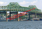 Γέφυρα δομικού χάλυβα έκτασης θάλασσας, κατασκευή ζευκτόντων μετάλλων γεφυρών ακτίνων χάλυβα προμηθευτής