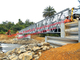 Αντίσταση στη διάβρωση Ζεστή βύθιση Ζαλβανισμένη ατσάλινη γέφυρα Προσαρμοσμένο σχέδιο προμηθευτής
