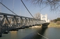 Προ-κατασκευασμένη γέφυρα αναστολής καλωδίων για προσαρμοσμένο μεταφορά Overcrossing προμηθευτής