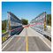 Εμβύθισης καυτό γαλβανισμένο ανοικτό γκρι χρώμα προστασίας επιφάνειας γεφυρών χάλυβα για τους πεζούς προμηθευτής