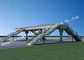 Προκατασκευασμένο μέταλλο για τους πεζούς μέταλλο κιγκλιδωμάτων Skywalk γεφυρών επάνω από την επίσκεψη οδικών πόλεων προμηθευτής