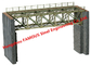 Πολυ - έκτασης ενιαία παρόδων χάλυβα της Bailey κατασκευή ζευκτόντων εγκιβωτισμού γεφυρών δομική προμηθευτής